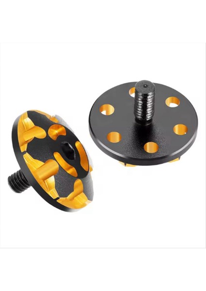 2pcs Metal M3 Kuyruk Kanadı Conta Sabitleme Vidaları 1/8/1/10 Rc Araba Yükseltme Parçaları Aksesuar Stili B Gold Sılde (Yurt Dışından) fiyatları