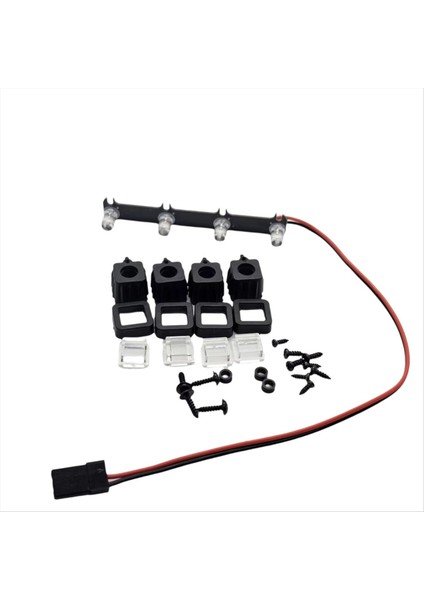 Evrensel Çatı Rafları Bagaj Taşıyıcı Araba Çerçevesi 1/12 MN82 Rc Craıl Aracı Parçaları Için LED Işık (Yurt Dışından) indirimleri