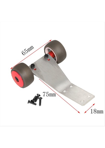 Rc Araç Paslanmaz Çelik Baş Tekerlek Kiti Arrma Için 1/18 Granit Grom 1/18 Typhon Grom Rc Araba Yükseltme Aksesuarları Kırmızı (Yurt Dışından) fiyatları