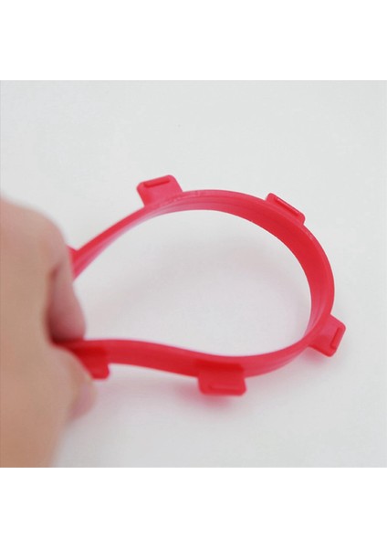 16PC Kauçuk Lastik Montaj Tutkal Bantları Çap 85MM Rc Parçaları Için 1/8 Buggy 1/10 Kısa Kurs Kamyon Aksesuarları Araçlar Kırmızı (Yurt Dışından) modelleri