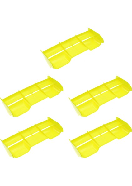 5x 1 8 Buggy Rc Arabalar Rc Plastik Naylon Kuyruk Kanadı 1/8 Ölçekli Nitro Electric Powered Off Road Buggytruck Uzaktan Sarı (Yurt Dışından)