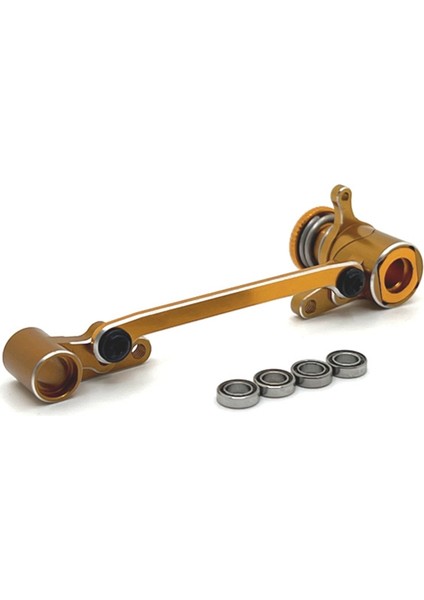 Rc Araç Yükseltme Direksiyon Grubu Yatakları Jjrc C8803 Wltoys 1/14 144016 1/12 124016 Riaario XDKJ-001 Altın (Yurt Dışından)