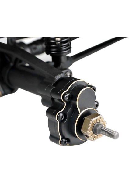 1/10 Rc Prıgler Fms FCX10 Rc Araç Yükseltmeleri Aksesuarları Için Pirinç Arka Aks Montaj (Yurt Dışından)