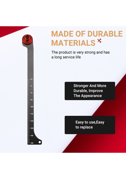 Rc Off-Road Aracı Evrensel Araç Şok Emici Seyahat Ölçüm 1/8 1/10 Arrma Traxxas Hpı Axıal SCX10 (Yurt Dışından) fırsatları