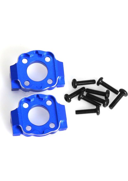 Rc Araba Yükseltme Ön Blok C Koltuk Kiti Losi Için 1/18 Mini Lmt 4x4 Fırça Canavar Kamyon Rc Araba Yükseltme Parçaları Mavi (Yurt Dışından)