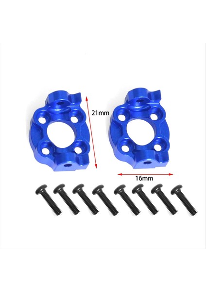 Rc Araba Yükseltme Ön Blok C Koltuk Kiti Losi Için 1/18 Mini Lmt 4x4 Fırça Canavar Kamyon Rc Araba Yükseltme Parçaları Mavi (Yurt Dışından) modelleri