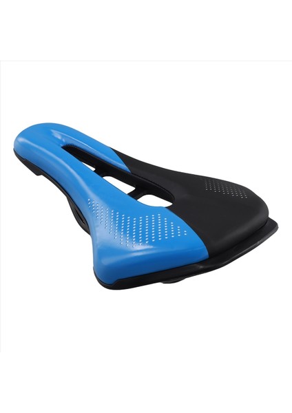 Ultralight Yol Bisiklet Eyer Kısa Burun Bisiklet Koltuğu Pu Deri Içi Boş Prostatik Eyer Bisiklet Parçaları Siyah Mavi (Yurt Dışından) fiyatları