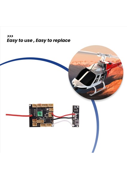 Rc Oyuncak Helikopteri Yükseltme C138 Alıcı Kiti Rc Era Için C138 Bell 206 1 33 Rc Oyuncak Helikopter Parçaları (Yurt Dışından) modelleri