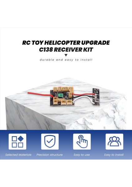 Rc Oyuncak Helikopteri Yükseltme C138 Alıcı Kiti Rc Era Için C138 Bell 206 1 33 Rc Oyuncak Helikopter Parçaları (Yurt Dışından) fırsatları