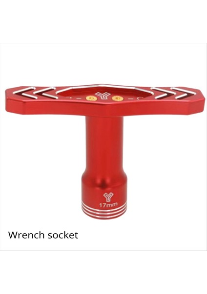 Rc Model Özel Onarım Aracı Anahtar Somun Çıkarma Metal Altıgen Tekerlek Kombinasyonu Siyah (Yurt Dışından) fiyatları