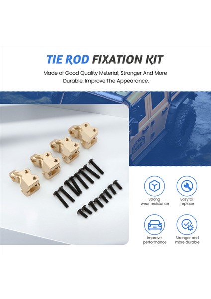 Rc Araba Yükseltme Pirinç Tie Çubuk Fiksasyon Kiti Mjx H8H 1/10 YK4102 YK4103 YK4104 YK4106 YK4082 YK4083 Rc Araba Yükseltme Parçası (Yurt Dışından) fırsatları