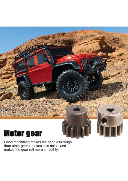 10PCS Pinyon Dişlisi 32P 5mm 13T 15T Trx4 RC4WD/D90 D110 Eksenel SCX10 90046 (Yurt Dışından) fırsatları