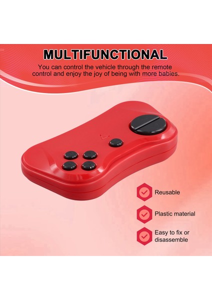 DR01 V2 6 Çocuk Elektrikli Araç Uzaktan Kumandası Çocuk Elektrikli Araçlar Yedek Parçalar (Yurt Dışından) indirimleri