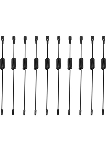 10PCS 197MM Metal Dekoratif Anten 1/10 Rc Paletli Traxxas Trx4 Trx6 Trx6 Eksenel SCX10 RC4WD D90 D110 Tamiya CC01 (Yurt Dışından)
