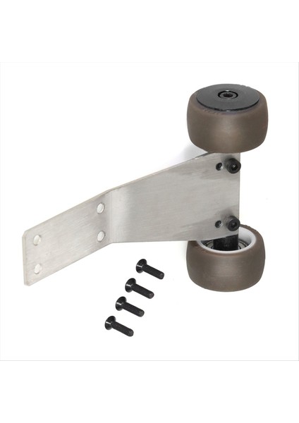 Rc Araç Paslanmaz Çelik Baş Tekerlek Kiti Arrma Için 1/18 Granit Grom 1/18 Typhon Grom Rc Araba Yükseltme Aksesuarları Siyah (Yurt Dışından) fırsatları