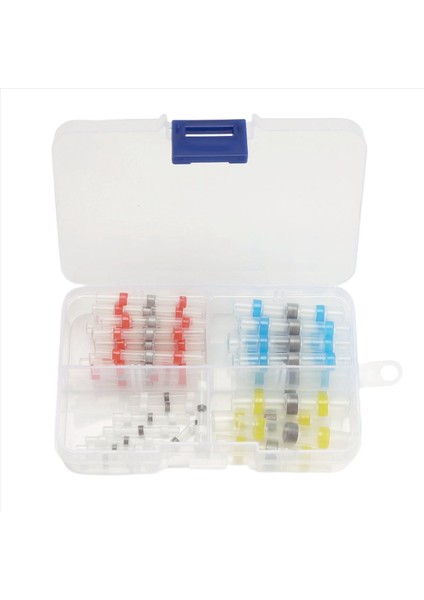 50PCS Su Geçirmez Lehim Contası Isı Konnektörü Büzülme Popo Konektörleri Pabuç Terminalleri Elektrik Telli Araba Yalıtımlı Terminal (Yurt Dışından) fiyatları