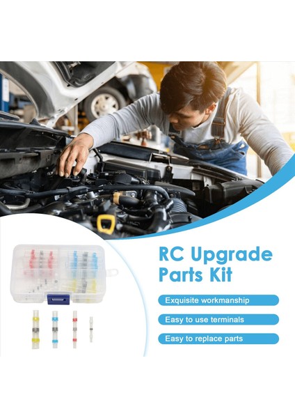 50PCS Su Geçirmez Lehim Contası Isı Konnektörü Büzülme Popo Konektörleri Pabuç Terminalleri Elektrik Telli Araba Yalıtımlı Terminal (Yurt Dışından) fırsatları