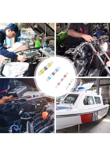 50PCS Su Geçirmez Lehim Contası Isı Konnektörü Büzülme Popo Konektörleri Pabuç Terminalleri Elektrik Telli Araba Yalıtımlı Terminal (Yurt Dışından) indirimleri