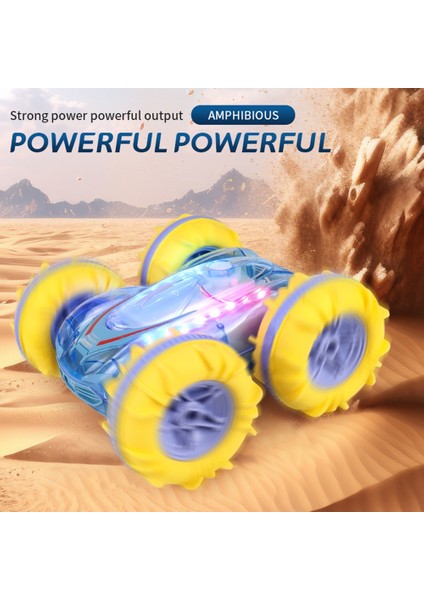 2 4g Rc Dublör Araba Şeffaf Işık Amfibi Araç Çift Taraflı Dublör Rc Araba Gest Çocuklar Için Yeşil Oyuncaklar Yeşil (Yurt Dışından) modelleri