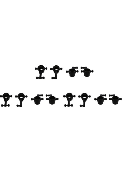 12PCS K989-33 K989-34 Wltoys Için Ön ve Arka Direksiyon Kupası K969 K979 K989 K999 P929 P939 1/28 Rc Araba Yedek Parçaları (Yurt Dışından)