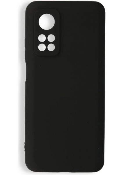 Xiaomi Mi 10T Kılıf Nano Içi Kadife Silikon - Siyah (K95)