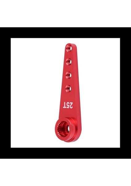 4x Alaşım WPL1627R Yükseltme 25T Metal Direksiyon Kolu Wpl Rc1 Için 16 Araç Dıy Kırmızı (Yurt Dışından) fiyatları