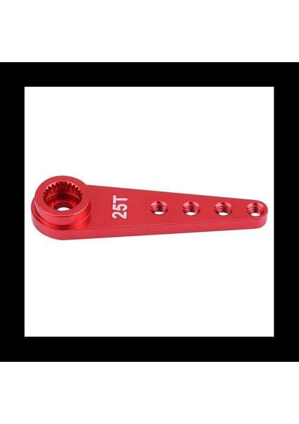 4x Alaşım WPL1627R Yükseltme 25T Metal Direksiyon Kolu Wpl Rc1 Için 16 Araç Dıy Kırmızı (Yurt Dışından) modelleri