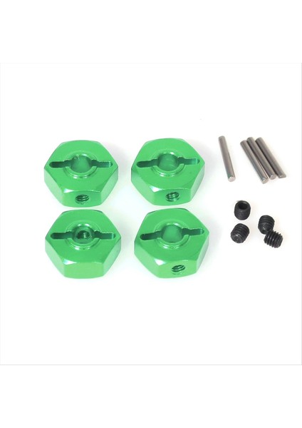 Rc Araba Yükseltme Adaptörü Hexagon 12MM Kiti Losi Için 1/18 Mini Lmt 4x4 Fırça Monster Kamyonu Rc Araba Yükseltme Parçaları Yeşil (Yurt Dışından) fiyatları