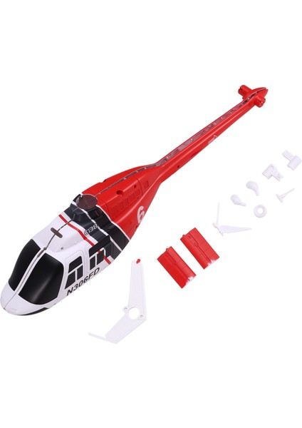 Rc Oyuncak Helikopter Yükseltme C138 Rc Era C138 Bell 206 1 33 Rc Oyuncak Helikopter Parçaları Kırmızı (Yurt Dışından)