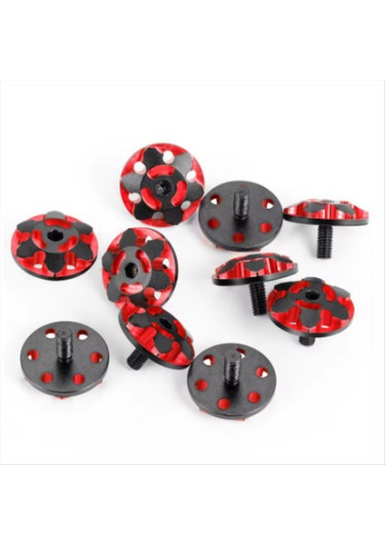 2pcs Metal M3 Kuyruk Kanadı Conta Sabitleme Vidaları 1/8/1/10 Rc Araba Yükseltme Parçaları Aksesuar Stili Bir Siyah Kırmızı (Yurt Dışından) fiyatları