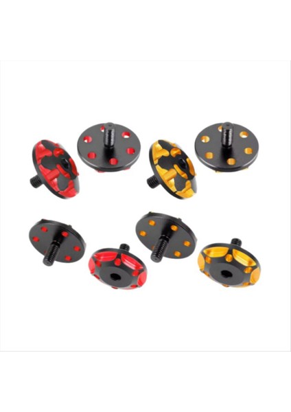 2pcs Metal M3 Kuyruk Kanadı Conta Sabitleme Vidaları 1/8/1/10 Rc Araba Yükseltme Parçaları Aksesuar Stili Bir Siyah Kırmızı (Yurt Dışından) indirimleri