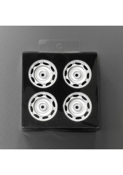 4pcs Alüminyum Alaşım Tekerlek Jant Tamiya M03 M04 M05 M06 M07M08 Mb-01 Xm-01 MF01-XM Şasi Yükseltmeler Gümüş (Yurt Dışından) modelleri