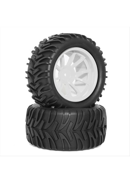 Rc Lastikler 1/10 Kamyon Lastik ve Tekerlekler Uzaktan Kumanda Kamyon Lastikleri Siyah (Yurt Dışından) fırsatları