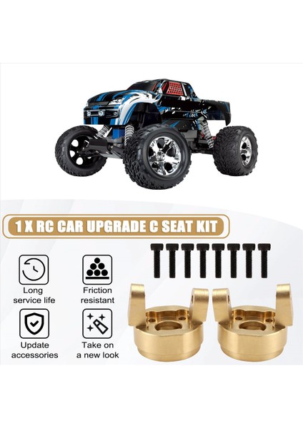 Rc Araba Yükseltme Pirinç C Koltuk Kiti Mjx H8H 1/10 YK4102 YK4103 YK4104 YK4106 YK4082 YK4083 Rc Araba Yükseltme Parçası (Yurt Dışından) fırsatları