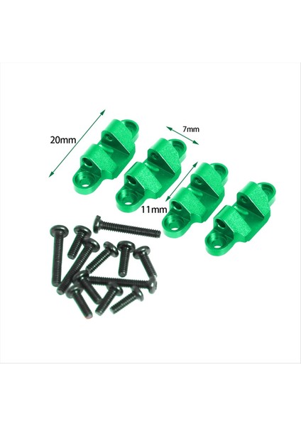 Rc Araba Yükseltme Losi Için Alt Şok Emici Montaj Kiti 1/18 Mini Lmt 4x4 Fırça Canavar Kamyonu Rc Araba Yükseltme Parçaları A (Yurt Dışından) fiyatları