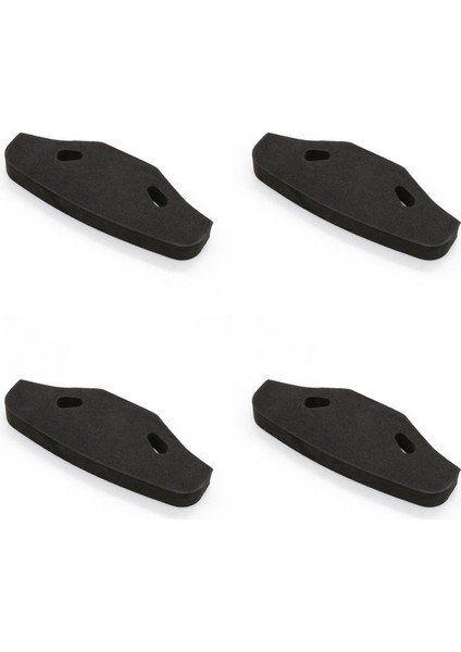4x Ön Tampon Sünger Köpüğü Tamiya Tt-01 Tt-02 TT01 TT02 1/10 Rc Araba Yükseltme Parçaları Yedek Aksesuarlar Siyah (Yurt Dışından)