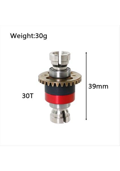 Arrma Için Metal Diferansiyel 1/18 Granit/grom/typhon Grom 1/14 Mini Mojave/grom Rc Araba Yükseltme Parçaları Aksesuarlar Siyah (Yurt Dışından) modelleri