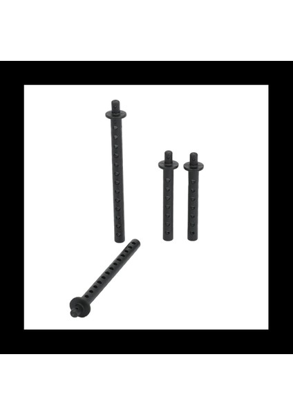 16PCS/LOT Model Araba Kabuğu Sütunu L70MM/110MM Ön Arka Gövde Post Mount R86018 Rgt 86100 Için Standoff Sütunu 1/10 (Yurt Dışından) modelleri