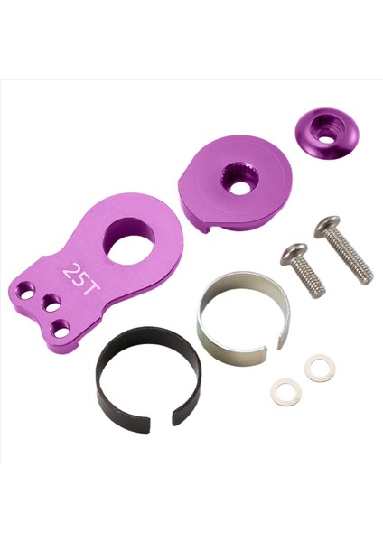 25T Direksiyon Servo Kol Boynuzu 3 Delik Rc Paletli Araba Büyük Tork Dijital Servo Yükseltme Parçaları Mor (Yurt Dışından) fiyatları