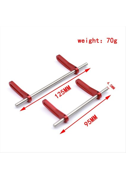 Rc Araba Yükseltme Ayarlanabilir Ön ve Arka Tampon Kiti 1/10 SCX10 Trx4 Lcg Rc Araba Yükseltme Parçaları Kırmızı (Yurt Dışından) fırsatları