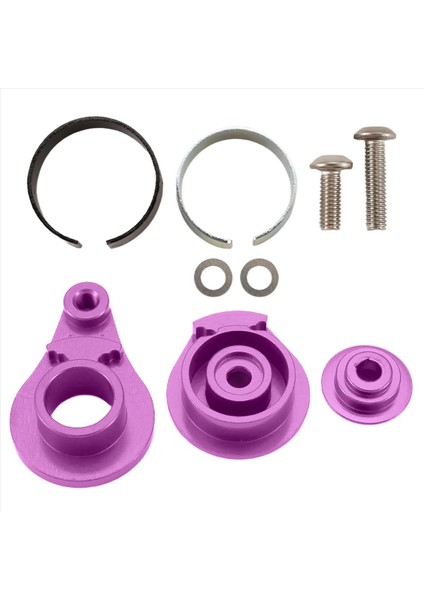 25T Direksiyon Servo Kol Boynuzu Rc Paletli Araba Için 1 Delik Büyük Tork Dijital Servo Yükseltme Parçaları Mor (Yurt Dışından) modelleri