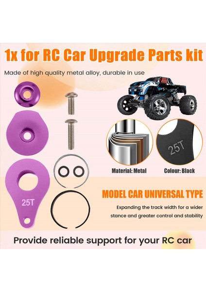 25T Direksiyon Servo Kol Boynuzu Rc Paletli Araba Için 1 Delik Büyük Tork Dijital Servo Yükseltme Parçaları Mor (Yurt Dışından) fırsatları