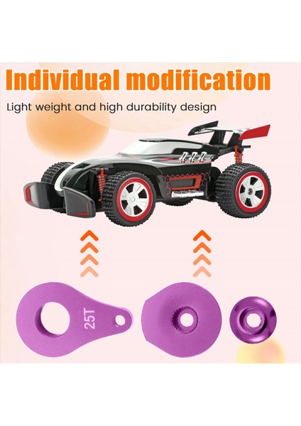 25T Direksiyon Servo Kol Boynuzu Rc Paletli Araba Için 1 Delik Büyük Tork Dijital Servo Yükseltme Parçaları Mor (Yurt Dışından) indirimleri