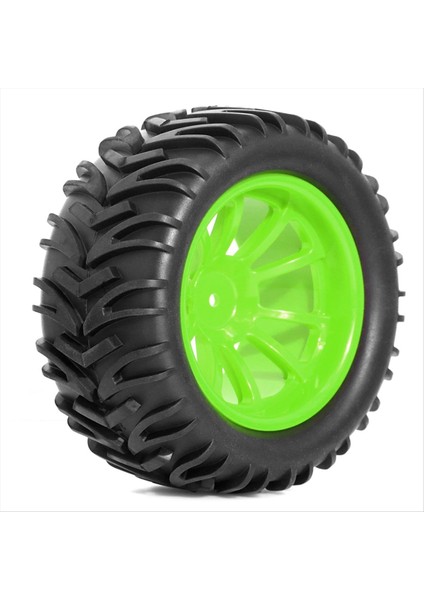 Rc Lastikler 1/10 Kamyon Lastikleri ve Tekerlekler Uzaktan Kumanda Kamyon Lastikleri Kırmızı (Yurt Dışından) indirimleri