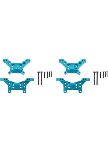 4pcs Mjx Için Metal Ön ve Arka Şok Kulesi H16 16207 16208 16209 16210 1/16 Rc Araba Yükseltme Parçaları Aksesuarları 2 (Yurt Dışından)