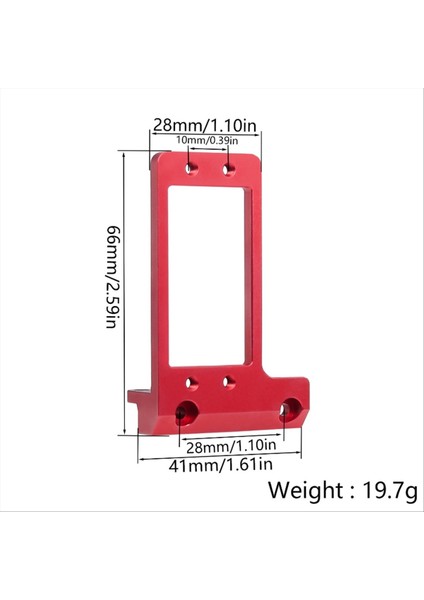 1/10 SCX10 Iıı AR45P Portal Lcg Şasi Servo Braketi Siyah Için Alüminyum Alaşım Ön Aks Yarasa Servo Montajı (Yurt Dışından) modelleri