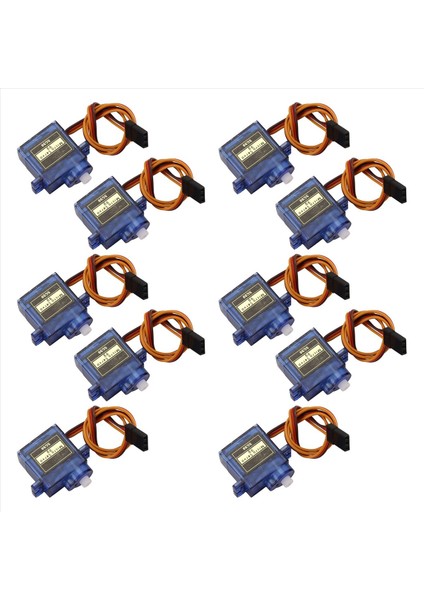 10PCS SG90 9g Rc Uçaklar Için Mikro-Servo Sabit Kanatlı Uçak Modeli Telekontrol Uçak Oyuncak Servo Motor 450 Helikopter (Yurt Dışından) modelleri