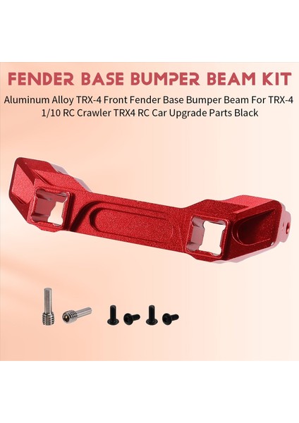 Alüminyum Alaşım Trx-4 Traxxas Trx-4 1/10 Rc Prıgler Trx4 Rc Araba Yükseltme Parçaları Kırmızı (Yurt Dışından) fırsatları