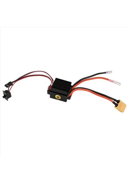 Rc Hobby 60A Esc 2A Bec Voltajlı Motor Hız Kontrolörü Rc Gemi ve Rc Araba Esc Için 6-12V Fırça Esc A (Yurt Dışından) fiyatları