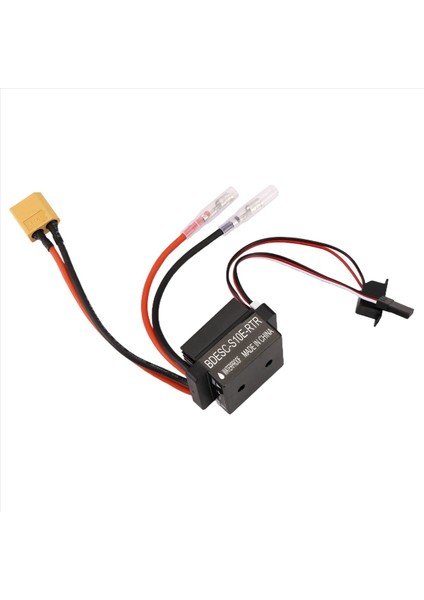 Rc Hobby 60A Esc 2A Bec Voltajlı Motor Hız Kontrolörü Rc Gemi ve Rc Araba Esc Için 6-12V Fırça Esc A (Yurt Dışından) modelleri